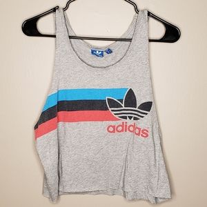 Adidas Destructed Crop Tank